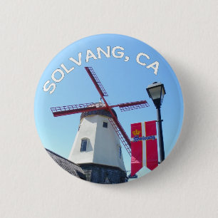 Mooie Solvang-Button! Ronde Button 5,7 Cm
