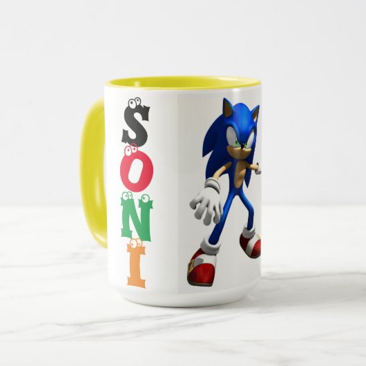 Mooie sonische mokken (Voorkant links)