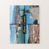 Mooie Split landmarks - Kroatië, Europa Legpuzzel (Verticaal)