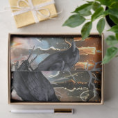 Mooie Spooky Haunted Halloween Decoupage Tissuepapier (Geschenk)