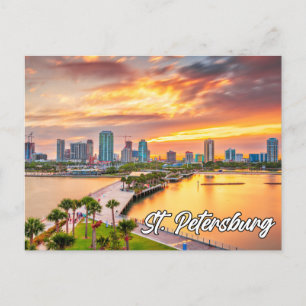 Mooie St. Petersburg, Florida, Verenigde Staten Briefkaart