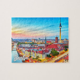 Mooie Stad Berlijn, Duitsland Legpuzzel