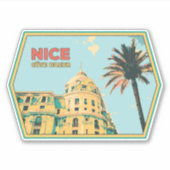 Mooie stad Frankrijk is mijn trotse Sticker (Voorkant)