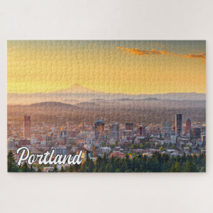Mooie stad Portland, Oregon Legpuzzel