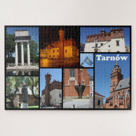 Mooie stad Tarnow, Polen Legpuzzel