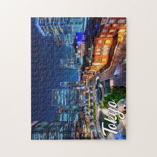 Mooie stad van Tokio, Japan Legpuzzel (Verticaal)