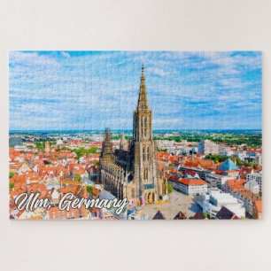 Mooie stad van Ulm, Duitsland Legpuzzel