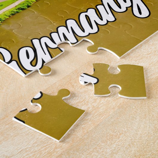 Mooie stad van Ulm, Duitsland Legpuzzel (Zijkant)