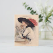 Mooie stemming bij vrouwen - Mode van overlijden Briefkaart (Staand voorkant)