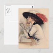 Mooie stemming bij vrouwen - Mode van overlijden Briefkaart (Voorkant / Achterkant)