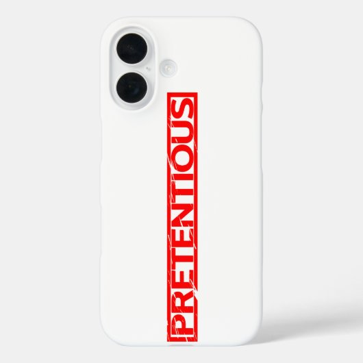 Mooie stempel Case-Mate iPhone case (Achterkant)