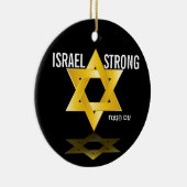 Mooie ster van David Keramisch Ornament (Rechts)