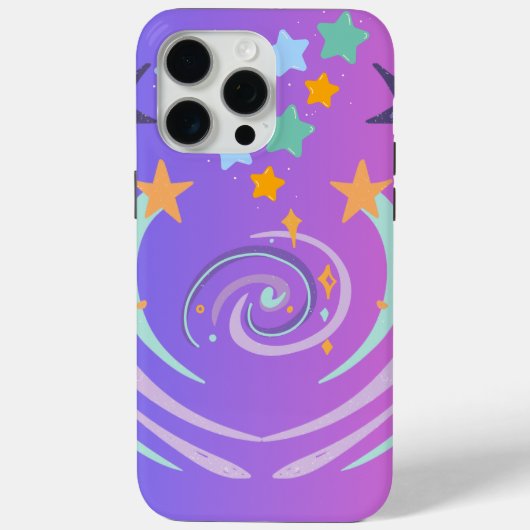 Mooie sterren en hart Case-Mate iPhone case (Achterkant)