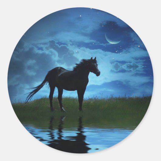 Mooie Stickers van Fantasy Horse (Voorkant)