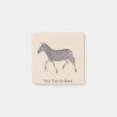 Mooie Stippenzebra Post-it® Notes (Voorkant)