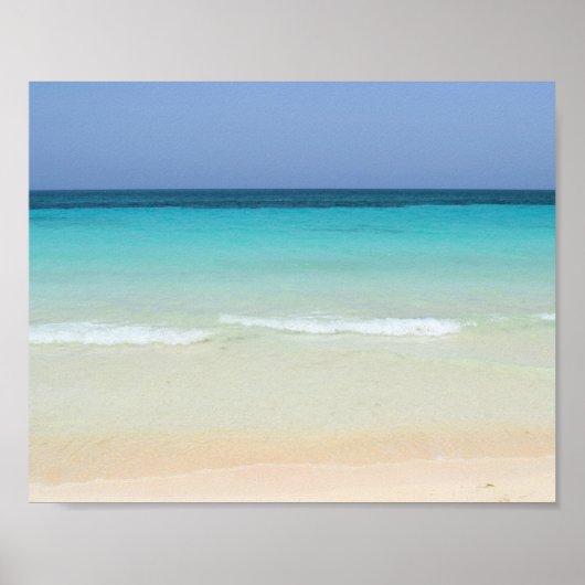 Mooie strand foto 197 poster (Voorkant)