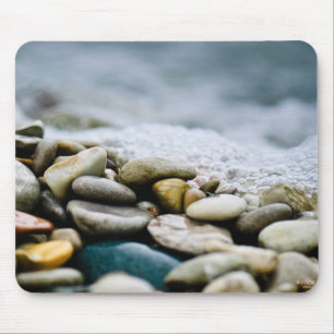 Mooie strand Stones Muismat