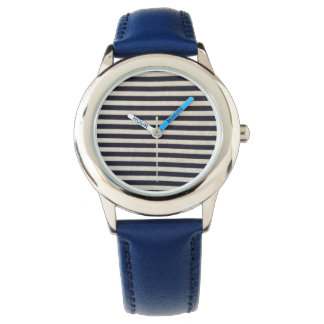 Mooie strepen horloge