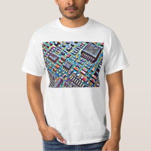 Mooie stroomkabel t-shirt