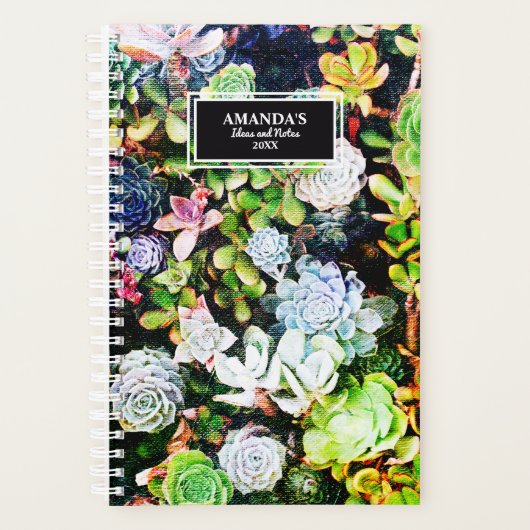 Mooie Succulents Garden Planner (Voorkant)