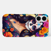 Mooie Sugar Skull iPhone / iPad case (Achterkant (horizontaal))