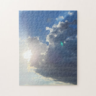 Mooie Sunny Clouds Legpuzzel
