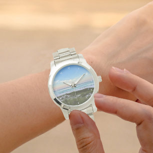 Mooie Sunset Beach Fotografie Zomer Horloge