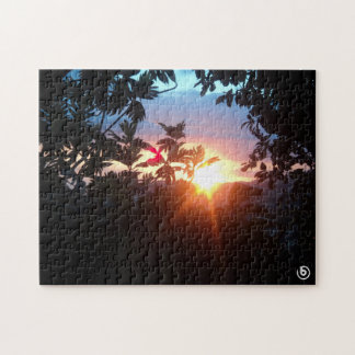 Mooie Sunset Puzzle Legpuzzel