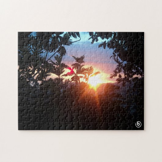 Mooie Sunset Puzzle Legpuzzel (Horizontaal)