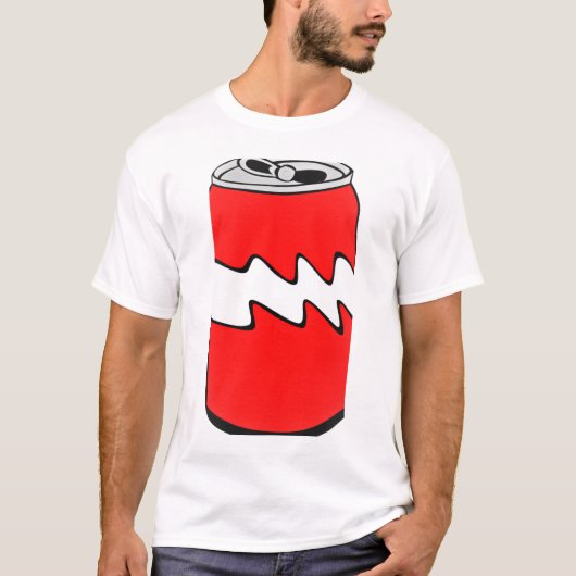 Mooie T-shirt met afbeelding van Coca-Cola (Voorkant)