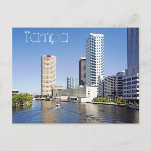 Mooie Tampa, Florida Briefkaart (Voorkant)