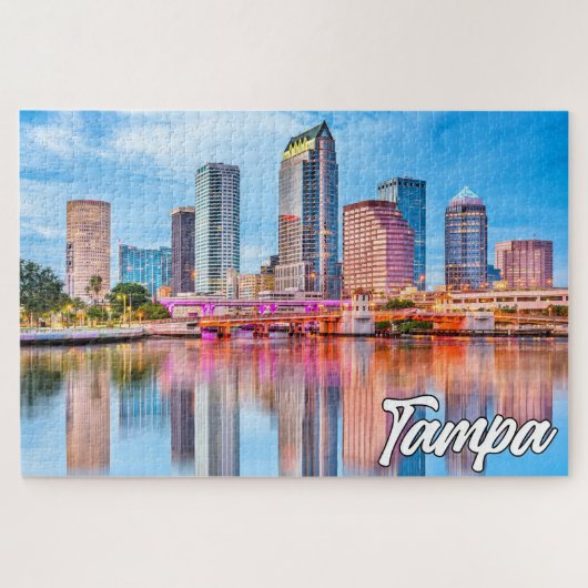 Mooie Tampa, Florida, Verenigde Staten Legpuzzel (Horizontaal)