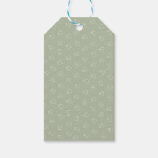 Mooie Tand Inpakpapier Cadeaulabel
