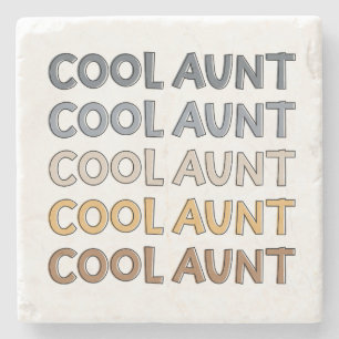 Mooie tante moderne cadeaus voor tante stenen onderzetter