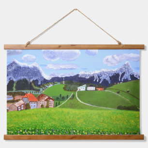 Mooie tapijten van Noorwegen Hangend Wandkleed