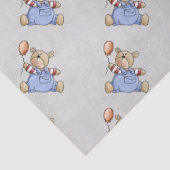 Mooie Teddy Bear Tissuepapier (Detail)