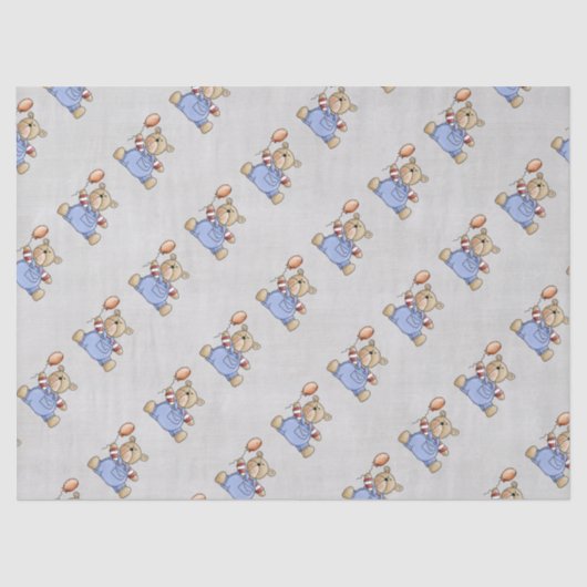 Mooie Teddy Bear Tissuepapier (Voorkant)