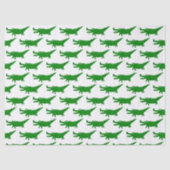 Mooie tekening van een alligator tissuepapier (Voorkant)