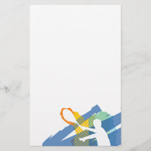 Mooie Tennis Briefpapier / Briefhoofd