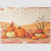 Mooie Thanksgiving Herfst Tissuepapier (Voorkant)