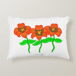 Mooie Tiger Lilies Accent Pillow Kussen