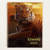 Mooie tijger planner (Voorkant)