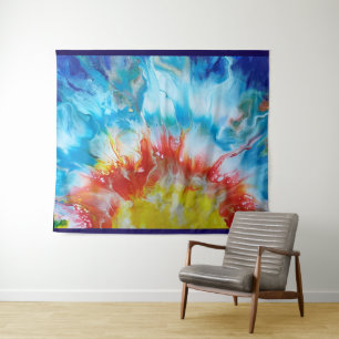 Mooie tinten van Sunrise Acrylic Kunst Wandkleed