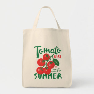 Mooie Tomaten Boerderij Verse Tuin Groente Retro Tote Bag