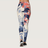 Mooie Traditionele Abstracte Kunst Leggings (Achterkant)