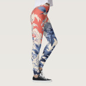 Mooie Traditionele Abstracte Kunst Leggings (Rechts)