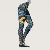 Mooie Traditionele Abstracte Kunst Leggings (Rechts)