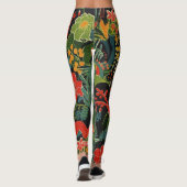 Mooie Traditionele Abstracte Kunst Leggings (Achterkant)