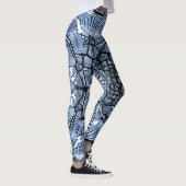 Mooie Traditionele Abstracte Kunst Leggings (Rechts)