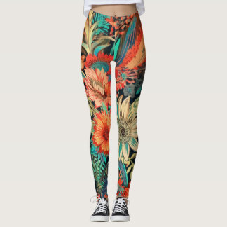 Mooie Traditionele Abstracte Kunst Leggings